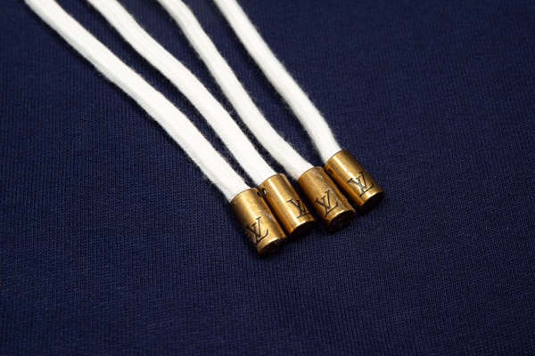 ブランドパーカー角部分ディテール